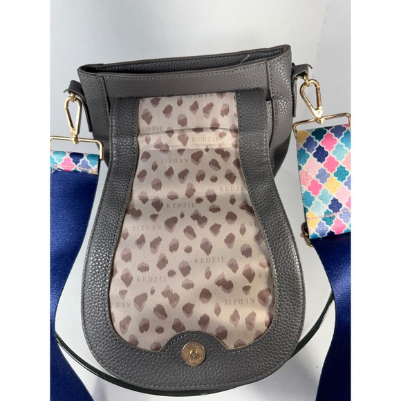 Kedzie Camden Mini Crossbody Bag Colorful Strap‎ Cute Purse - Picture 5 of 9